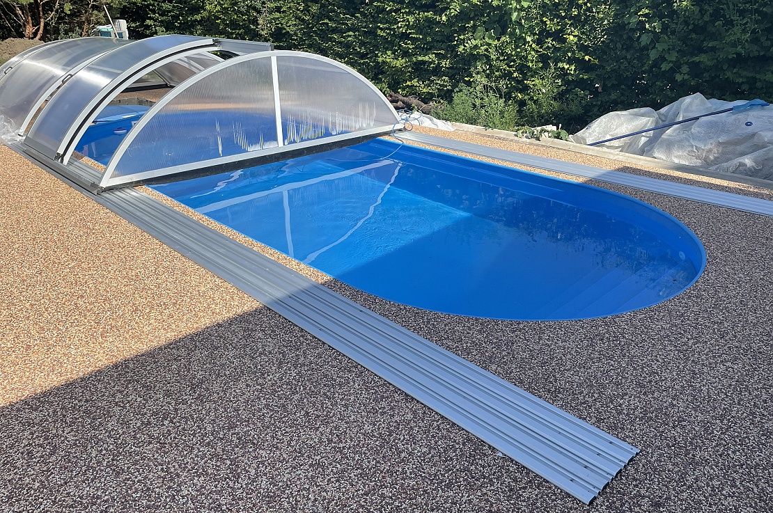 Obdĺžnikový (hranatý) bazénový set Nemo
