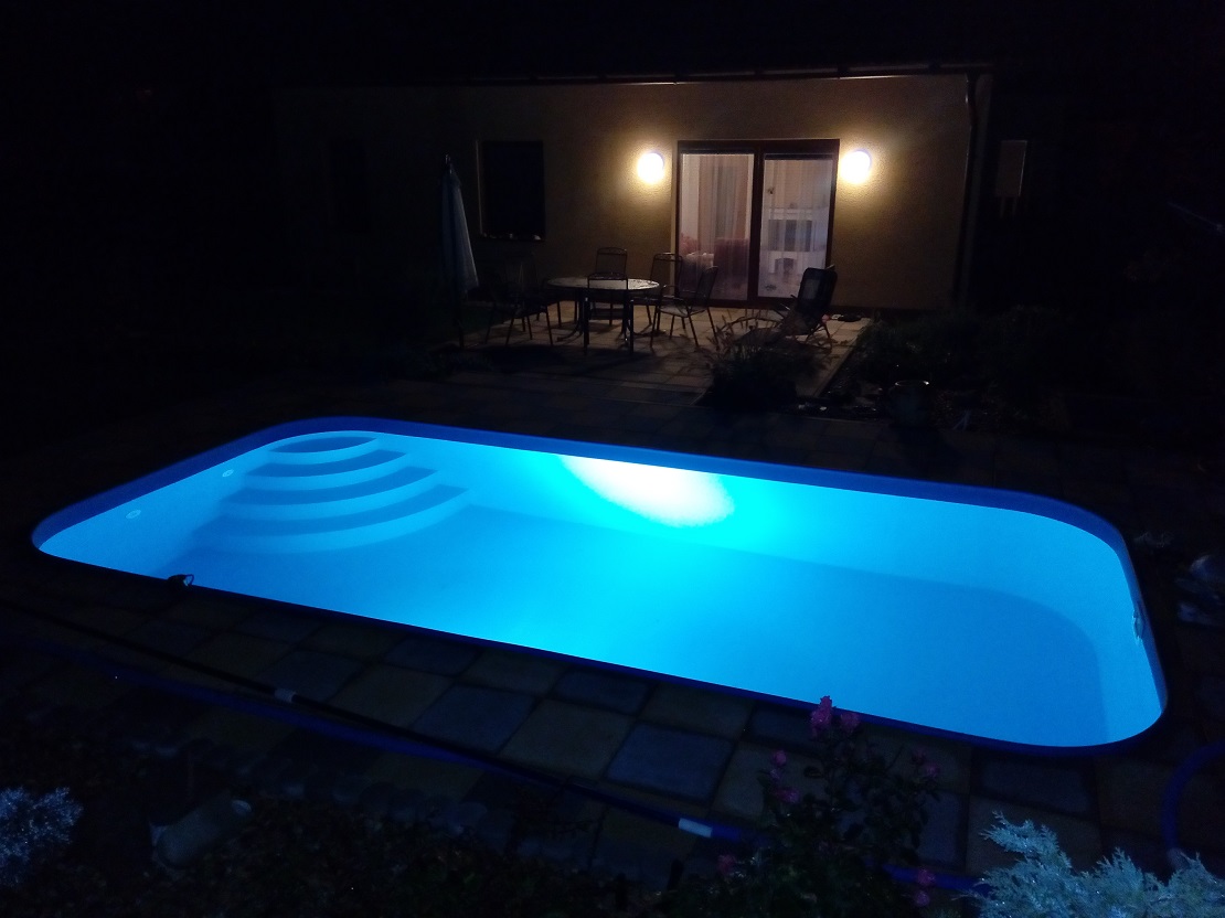 Obdĺžnikový (hranatý) bazénový set Nemo
