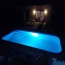 Bazén 6 x 3m v noci