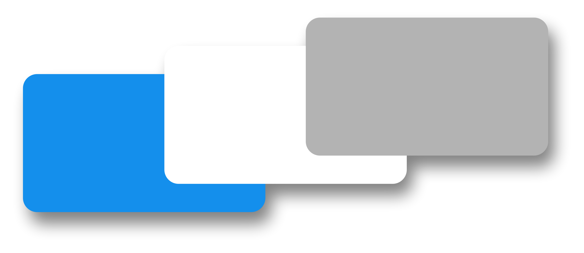 Farebné variácie zaoblených bazénov - biela, modrá a šedá