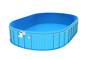 Bazénová vaňa - plastový bazén